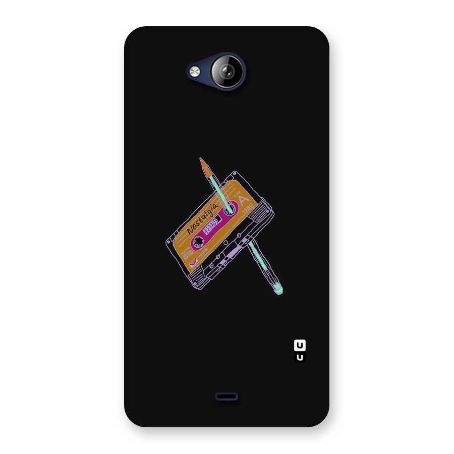 Casette Nostalgia Back Case for Canvas Play Q355