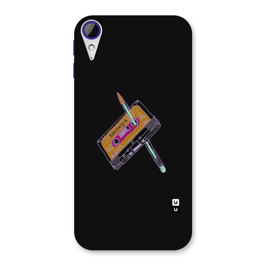 Casette Nostalgia Back Case for Desire 830