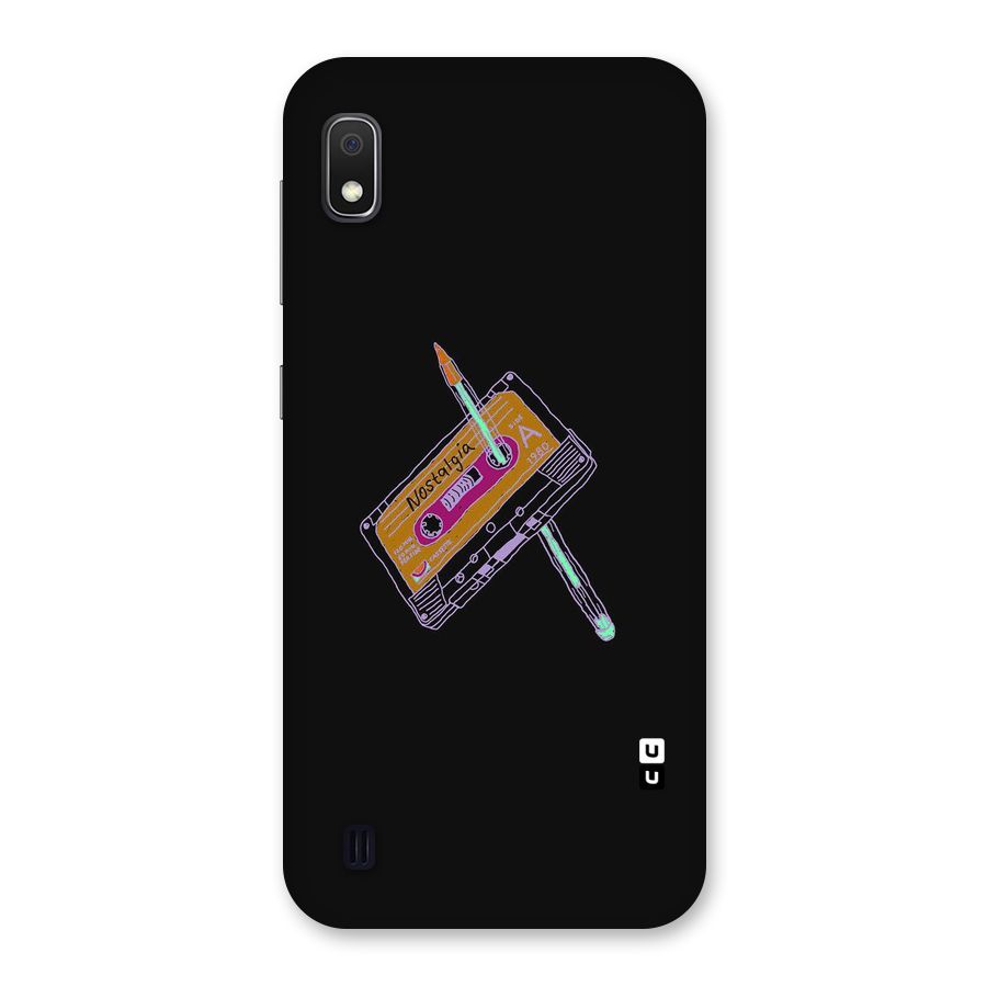 Casette Nostalgia Back Case for Galaxy A10