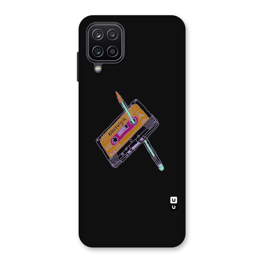 Casette Nostalgia Back Case for Galaxy A12