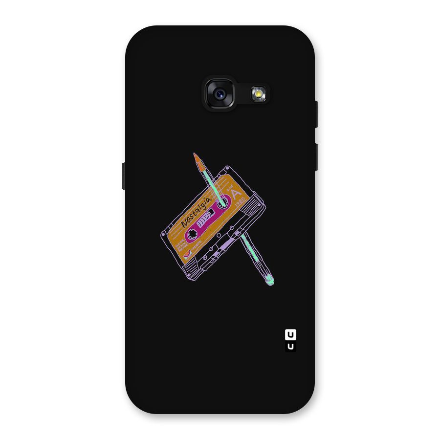 Casette Nostalgia Back Case for Galaxy A3 (2017)