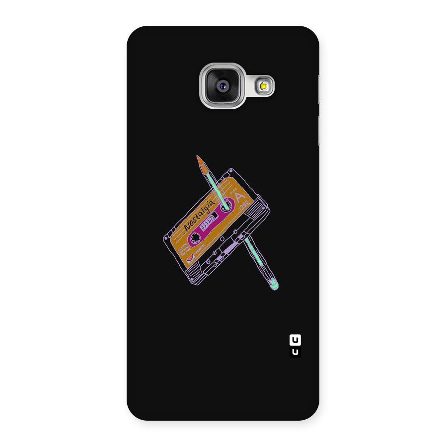 Casette Nostalgia Back Case for Galaxy A3 2016