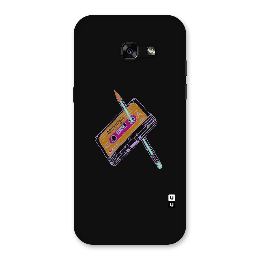 Casette Nostalgia Back Case for Galaxy A5 2017