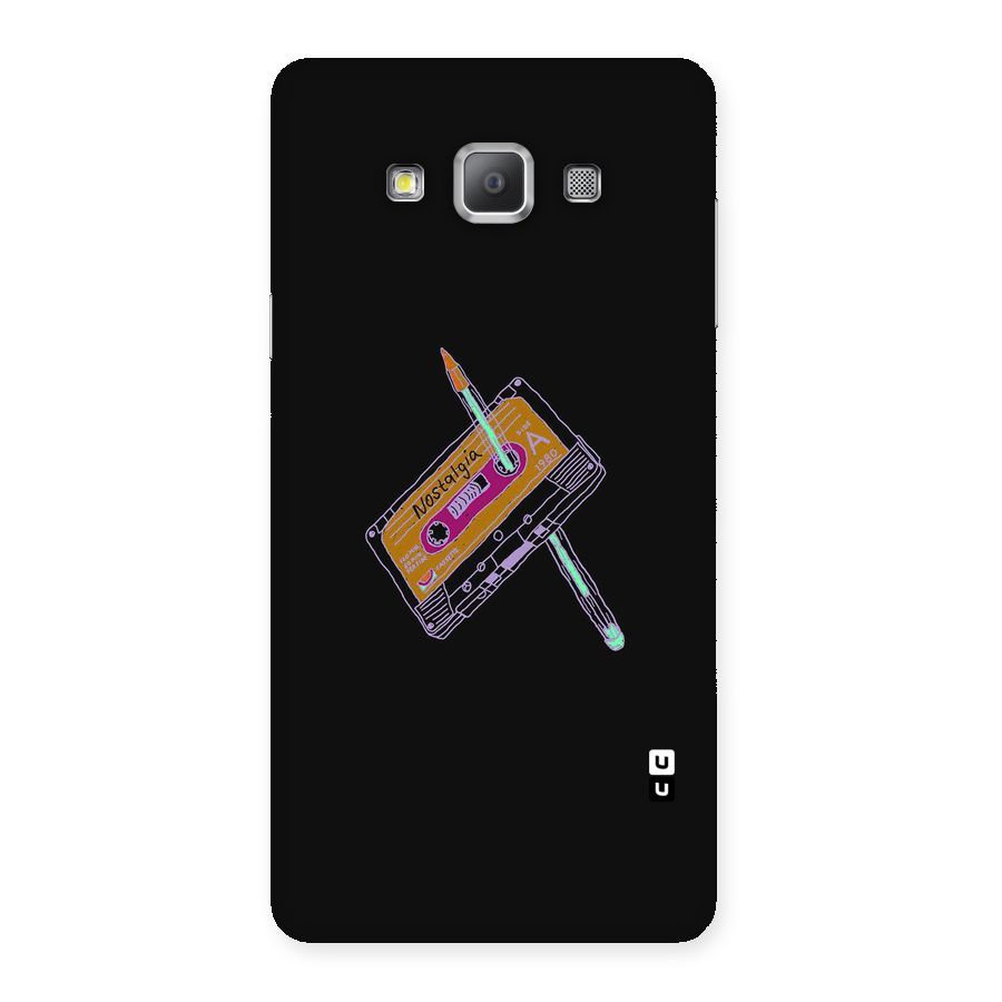 Casette Nostalgia Back Case for Galaxy A7