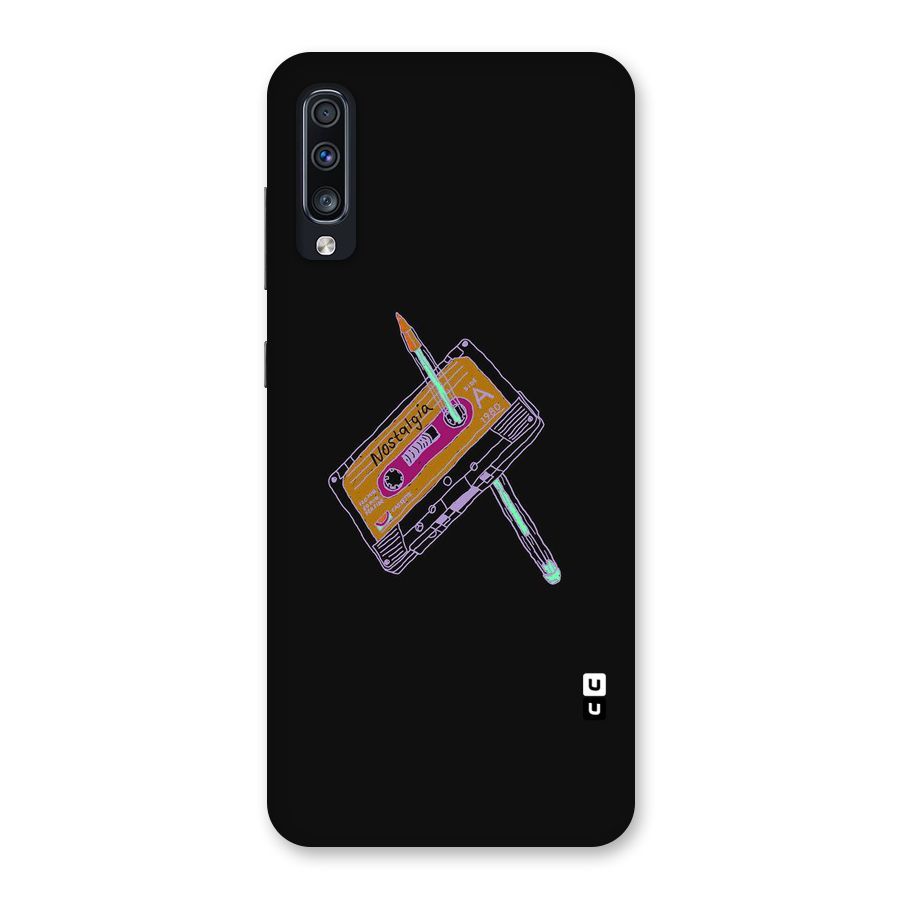 Casette Nostalgia Back Case for Galaxy A70s