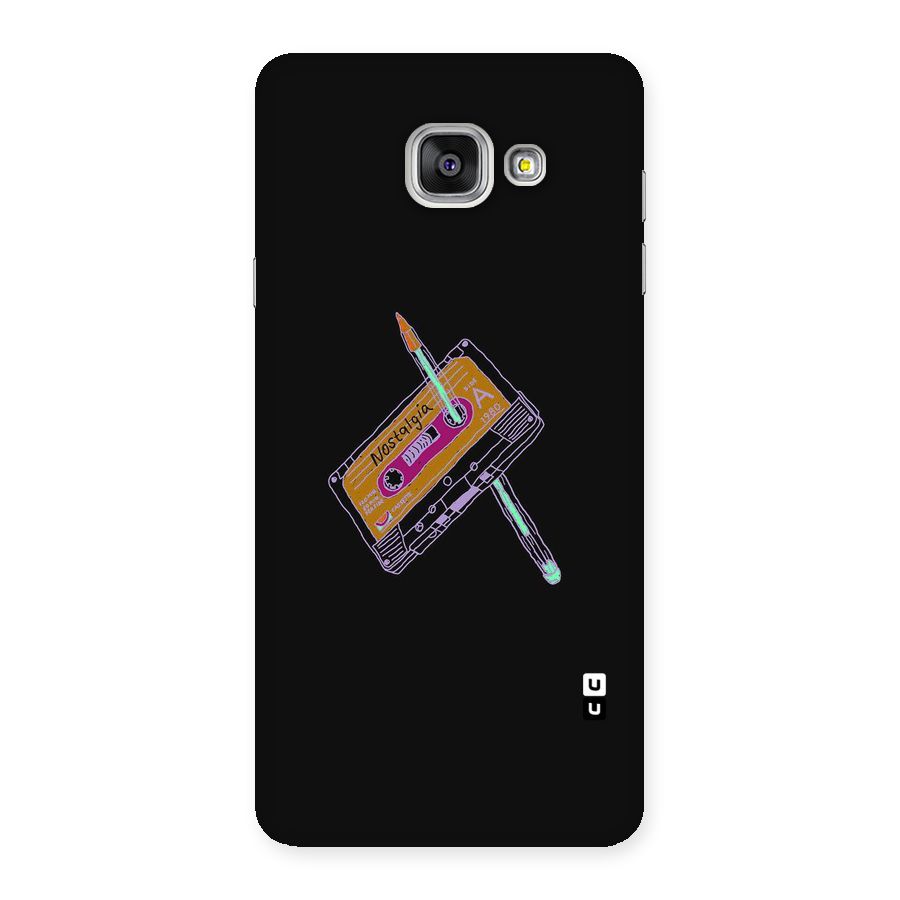 Casette Nostalgia Back Case for Galaxy A7 2016
