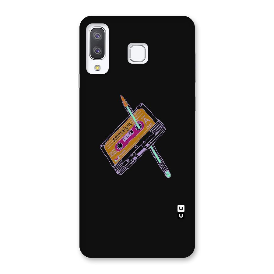 Casette Nostalgia Back Case for Galaxy A8 Star