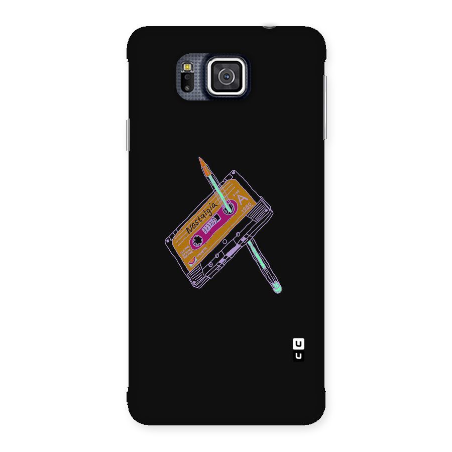 Casette Nostalgia Back Case for Galaxy Alpha