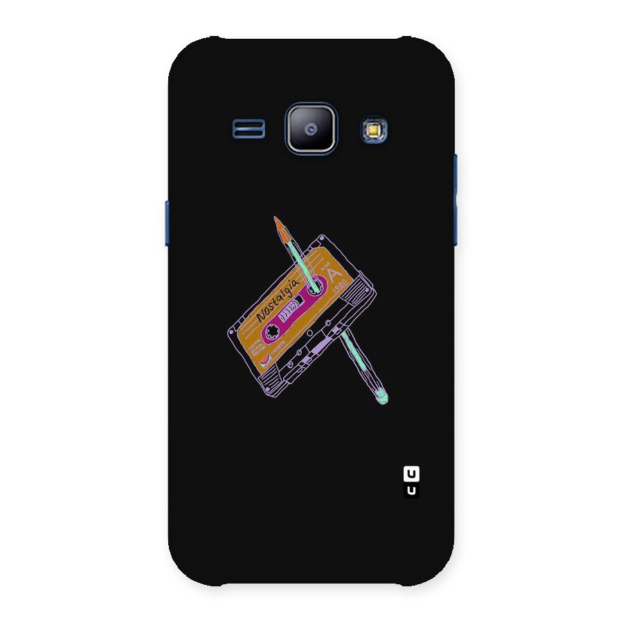 Casette Nostalgia Back Case for Galaxy J1
