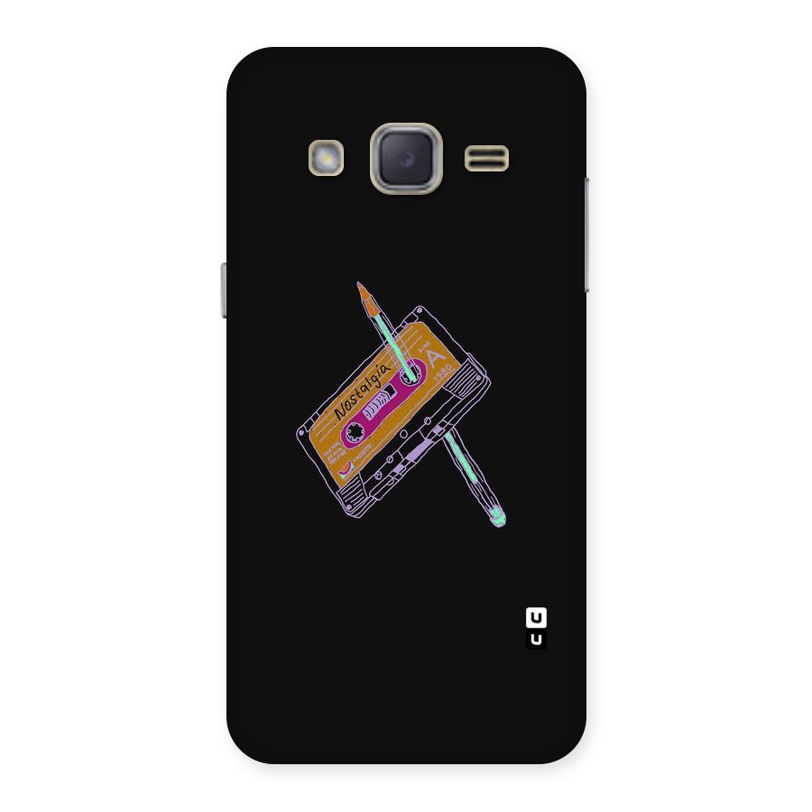 Casette Nostalgia Back Case for Galaxy J2