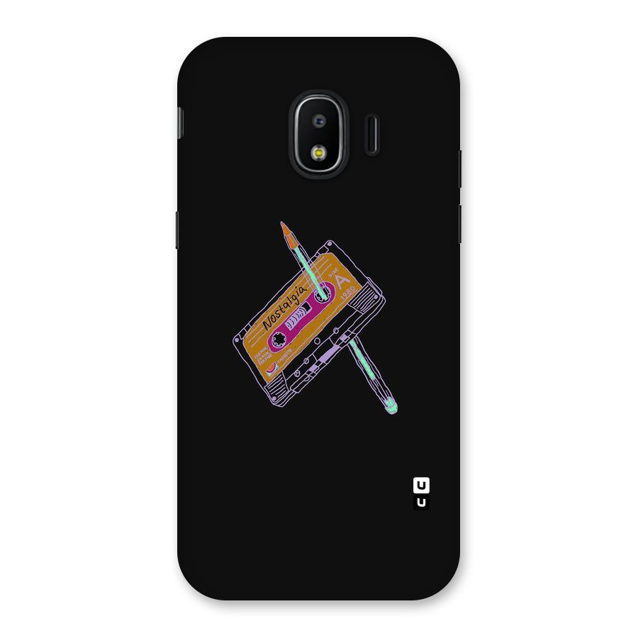 Casette Nostalgia Back Case for Galaxy J2 Pro 2018