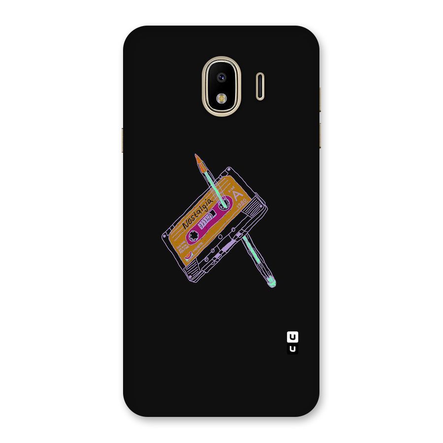 Casette Nostalgia Back Case for Galaxy J4