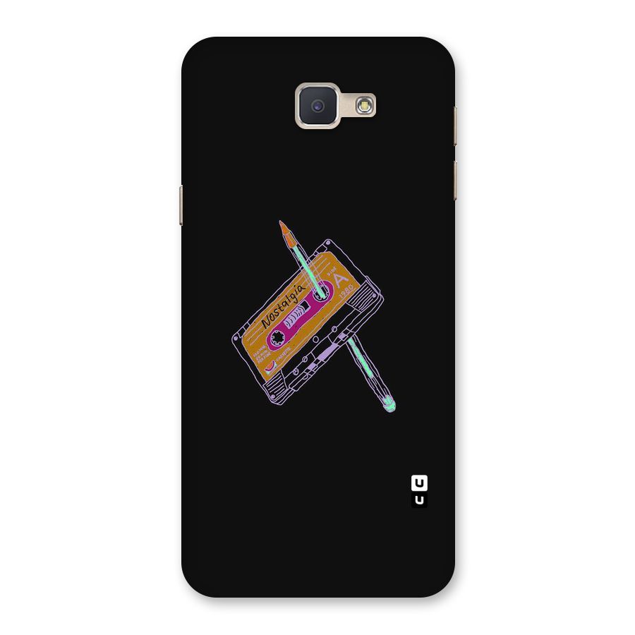 Casette Nostalgia Back Case for Galaxy J5 Prime