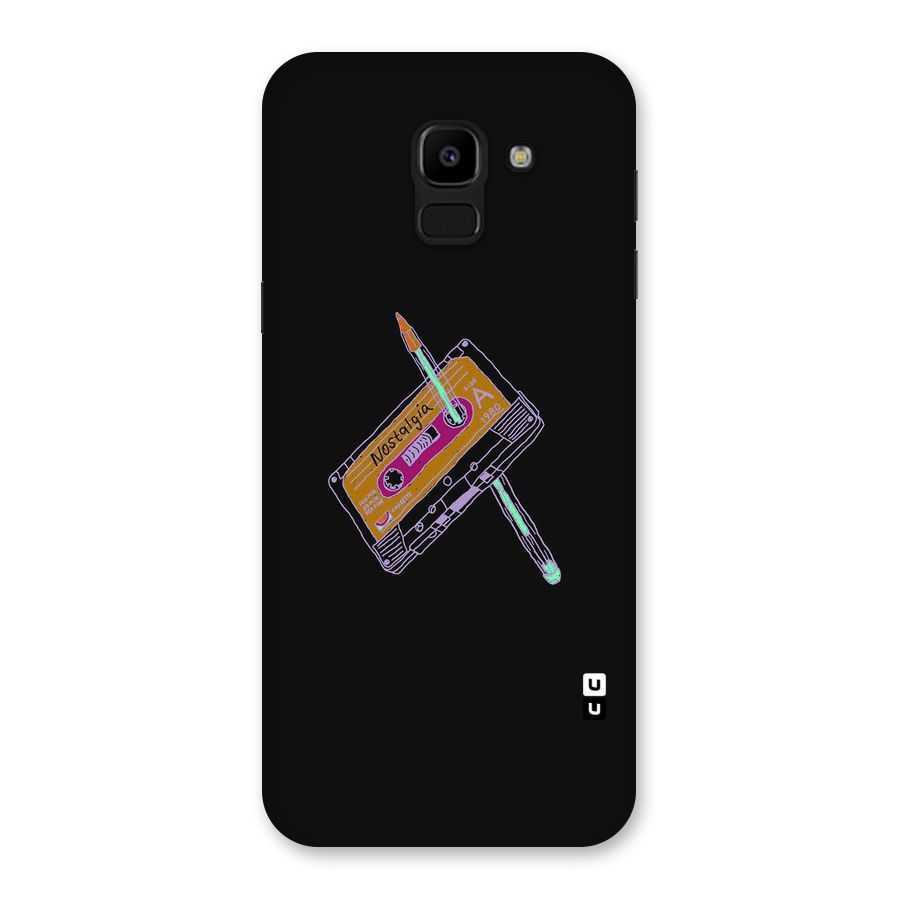 Casette Nostalgia Back Case for Galaxy J6
