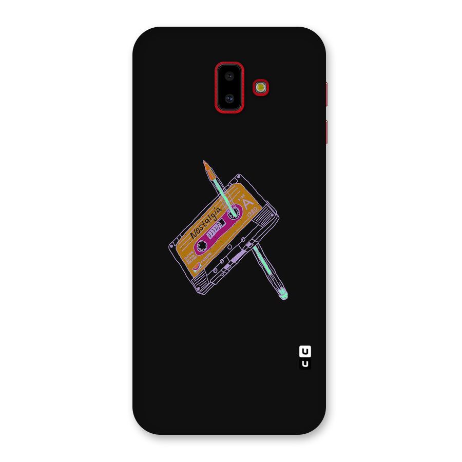 Casette Nostalgia Back Case for Galaxy J6 Plus