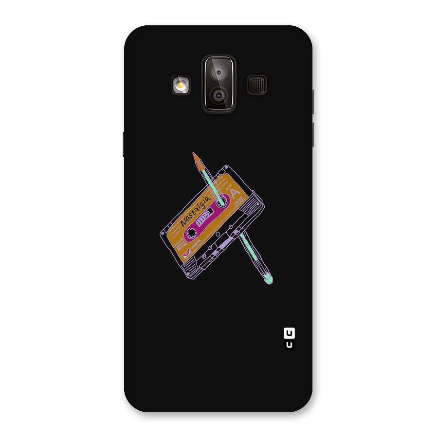 Casette Nostalgia Back Case for Galaxy J7 Duo