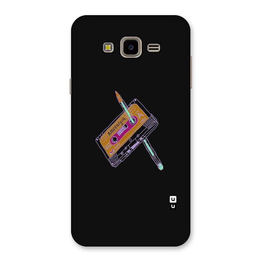 Casette Nostalgia Back Case for Galaxy J7 Nxt