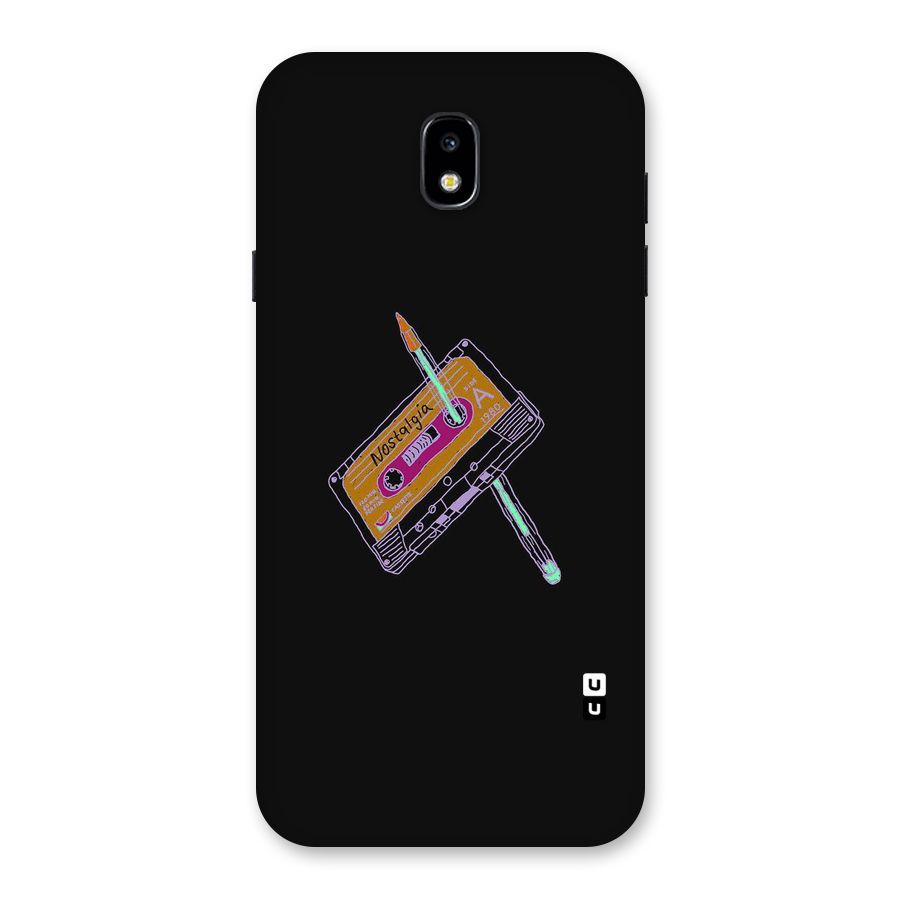 Casette Nostalgia Back Case for Galaxy J7 Pro