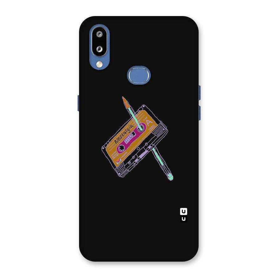 Casette Nostalgia Back Case for Galaxy M01s
