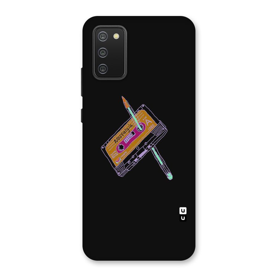 Casette Nostalgia Back Case for Galaxy M02s