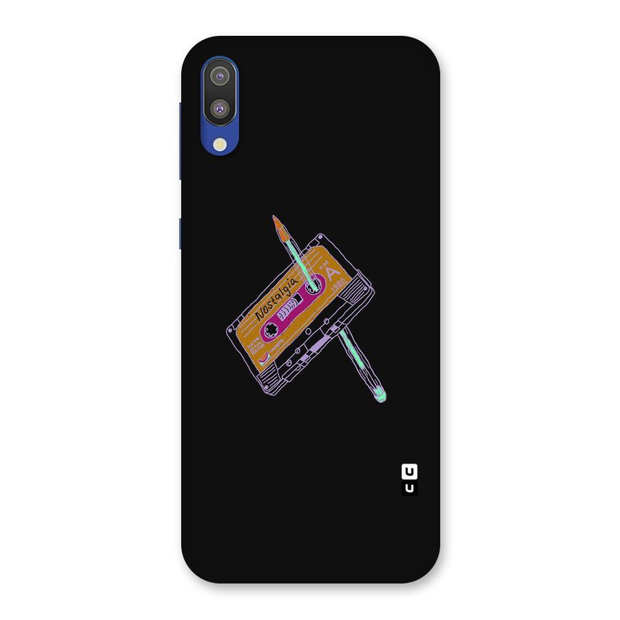 Casette Nostalgia Back Case for Galaxy M10