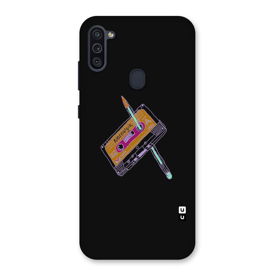 Casette Nostalgia Back Case for Galaxy M11
