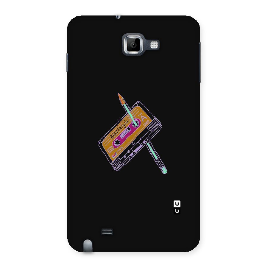 Casette Nostalgia Back Case for Galaxy Note