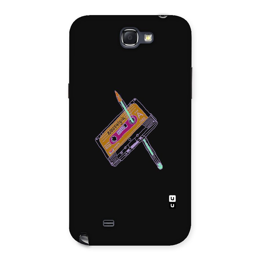 Casette Nostalgia Back Case for Galaxy Note 2