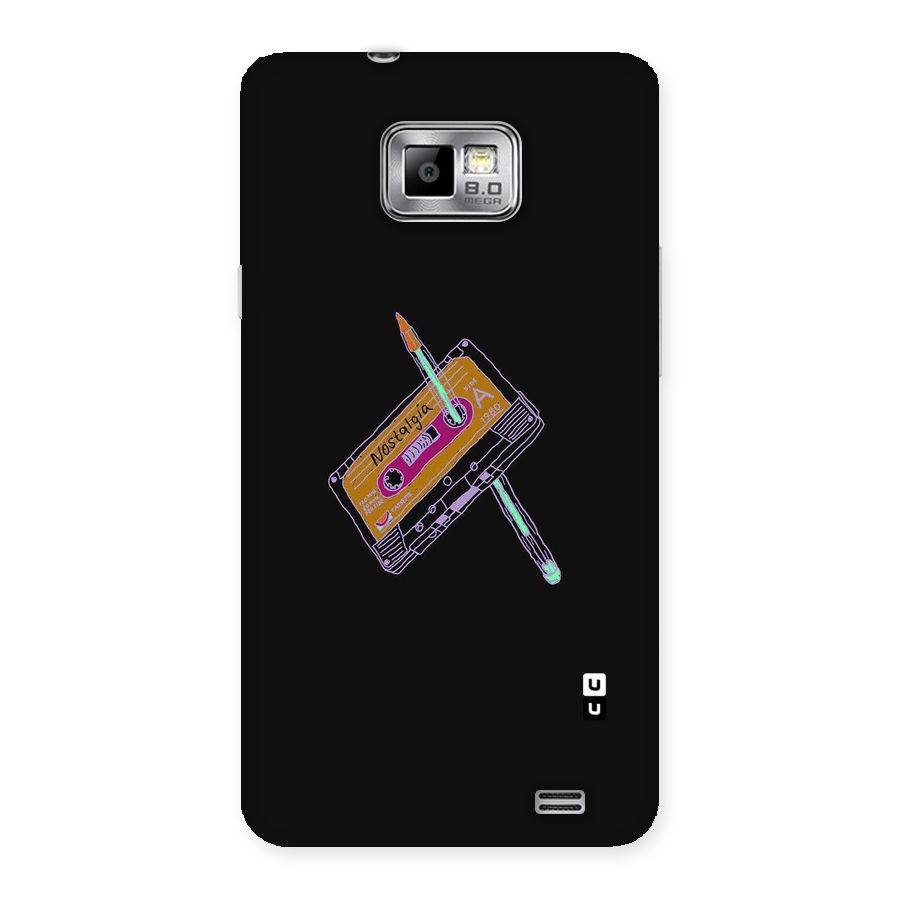 Casette Nostalgia Back Case for Galaxy S2