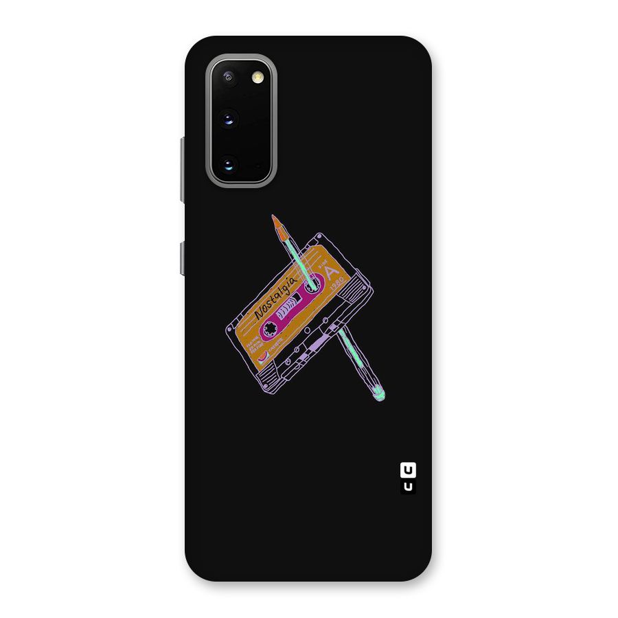 Casette Nostalgia Back Case for Galaxy S20