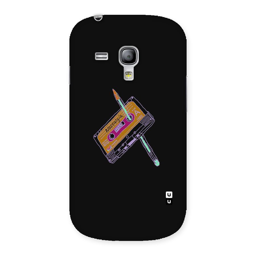 Casette Nostalgia Back Case for Galaxy S3 Mini