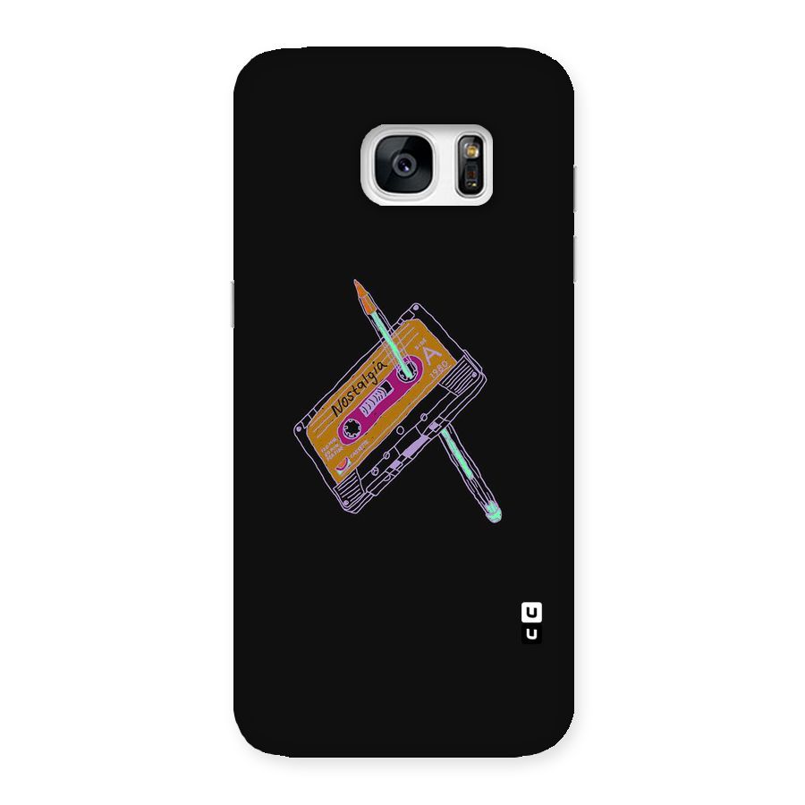 Casette Nostalgia Back Case for Galaxy S7 Edge