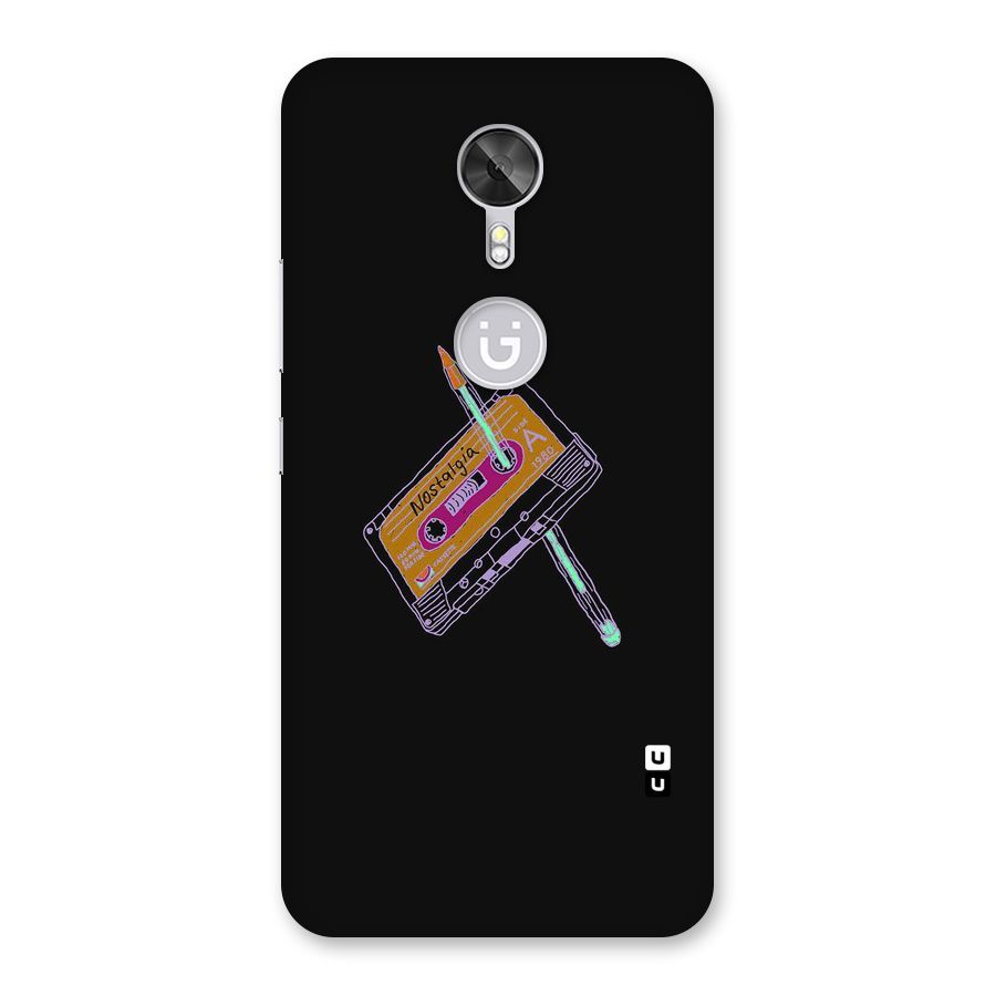 Casette Nostalgia Back Case for Gionee A1