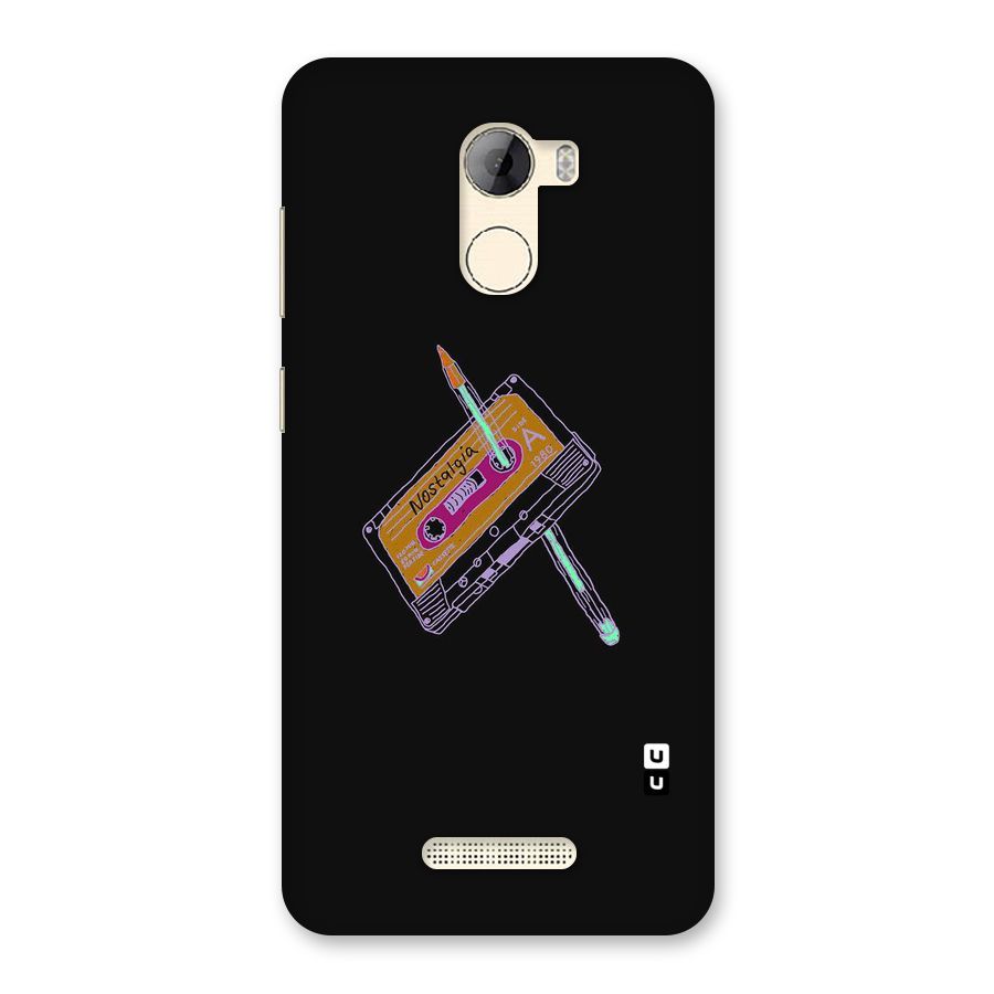 Casette Nostalgia Back Case for Gionee A1 LIte