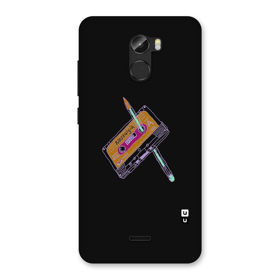 Casette Nostalgia Back Case for Gionee X1