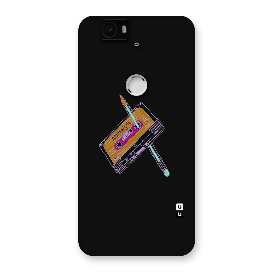 Casette Nostalgia Back Case for Google Nexus-6P