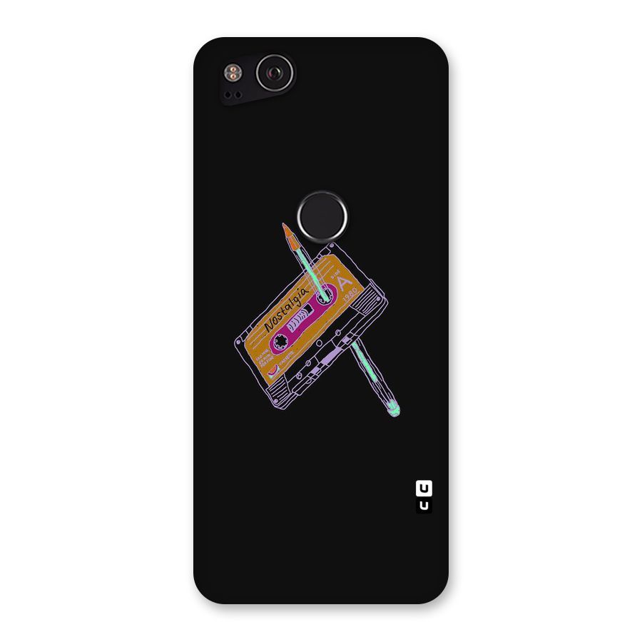 Casette Nostalgia Back Case for Google Pixel 2