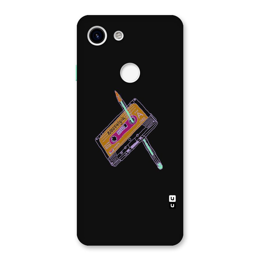 Casette Nostalgia Back Case for Google Pixel 3