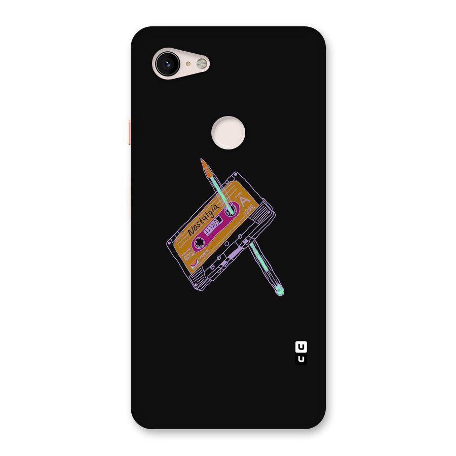 Casette Nostalgia Back Case for Google Pixel 3 XL