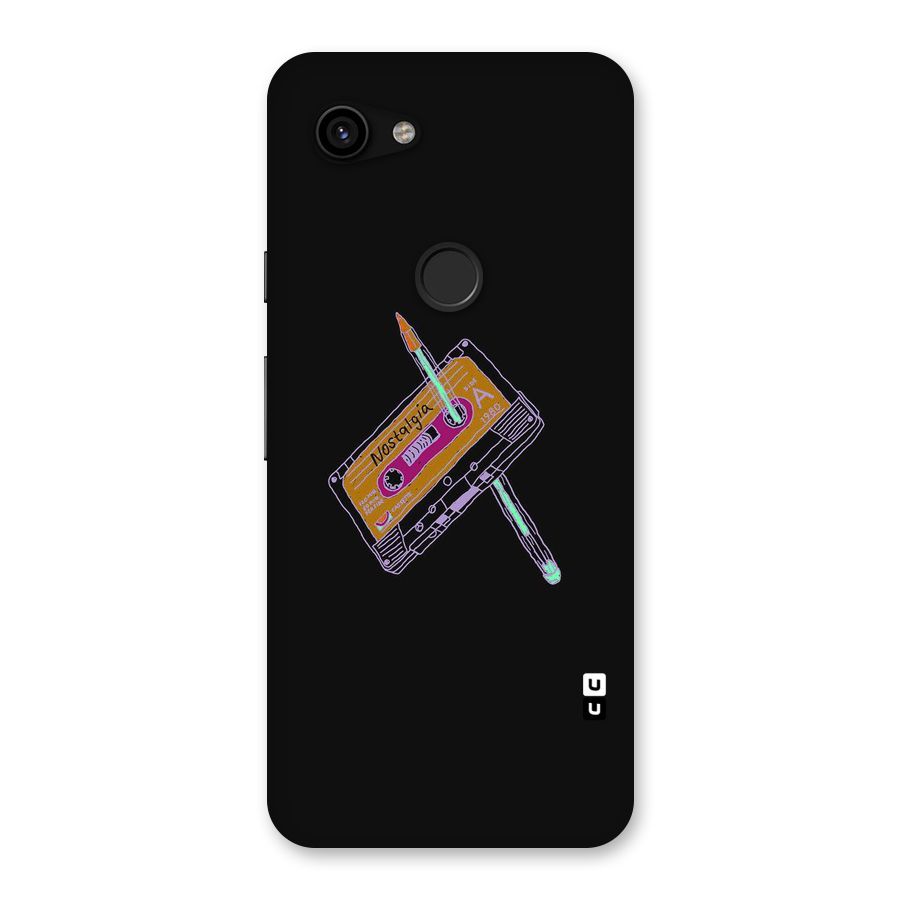 Casette Nostalgia Back Case for Google Pixel 3a