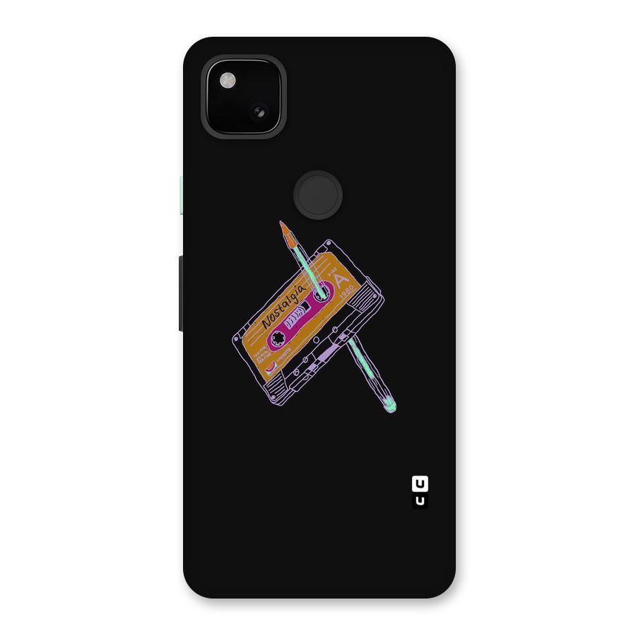 Casette Nostalgia Back Case for Google Pixel 4a
