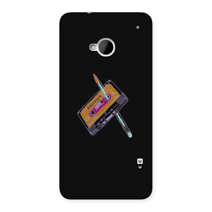 Casette Nostalgia Back Case for HTC One M7
