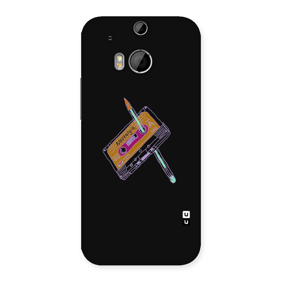 Casette Nostalgia Back Case for HTC One M8
