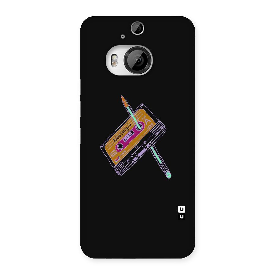 Casette Nostalgia Back Case for HTC One M9 Plus