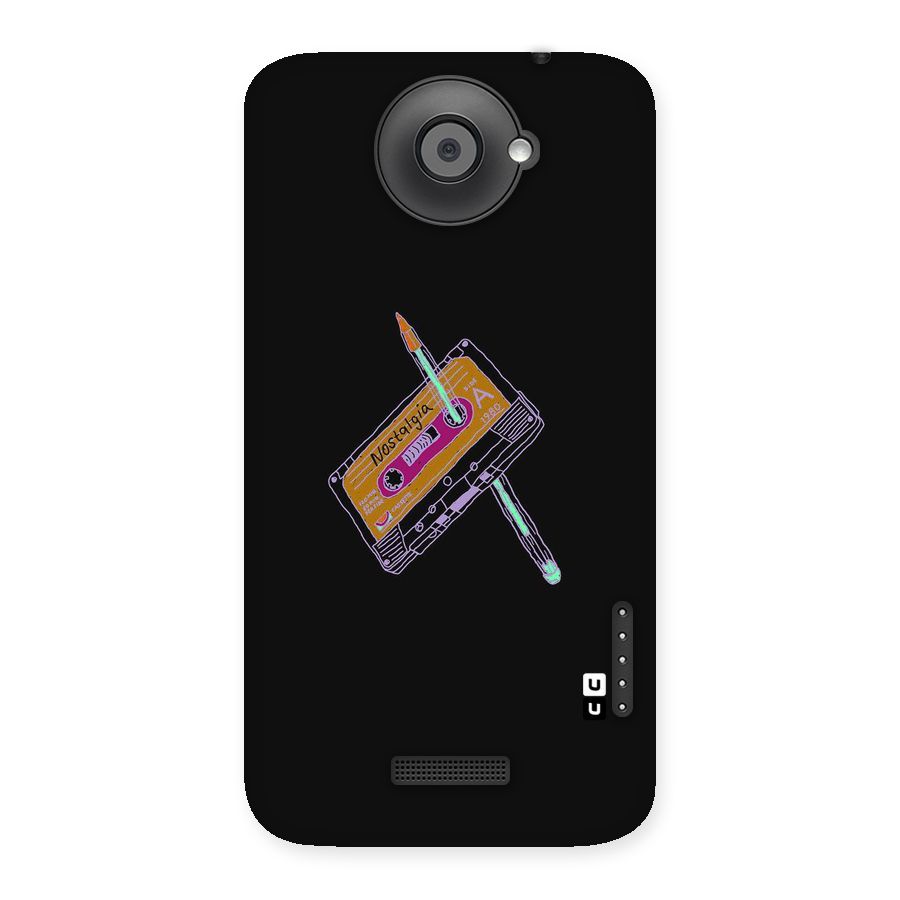 Casette Nostalgia Back Case for HTC One X