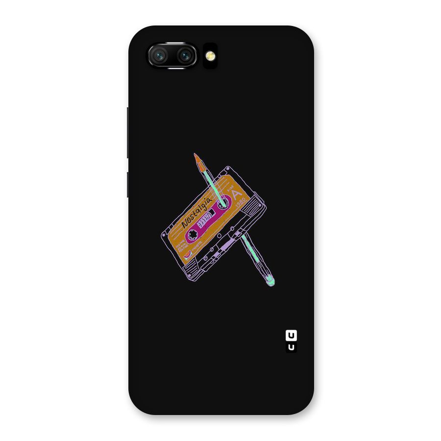 Casette Nostalgia Back Case for Honor 10