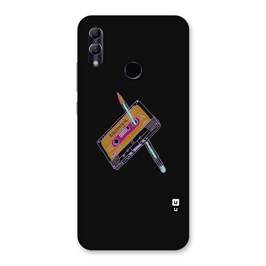 Casette Nostalgia Back Case for Honor 10 Lite