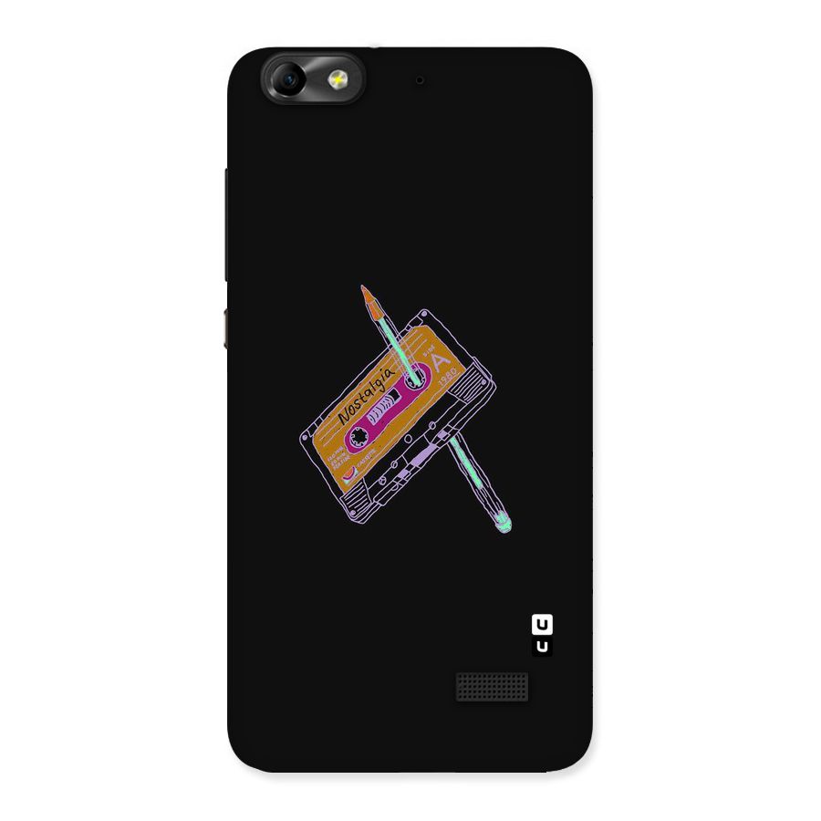 Casette Nostalgia Back Case for Honor 4C