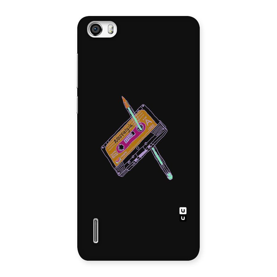Casette Nostalgia Back Case for Honor 6