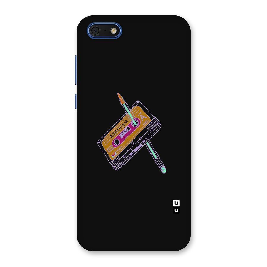 Casette Nostalgia Back Case for Honor 7s